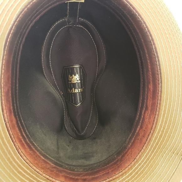VINTAGE Adam Canvas Rain Fedora GUC - Picture 5 of 13
